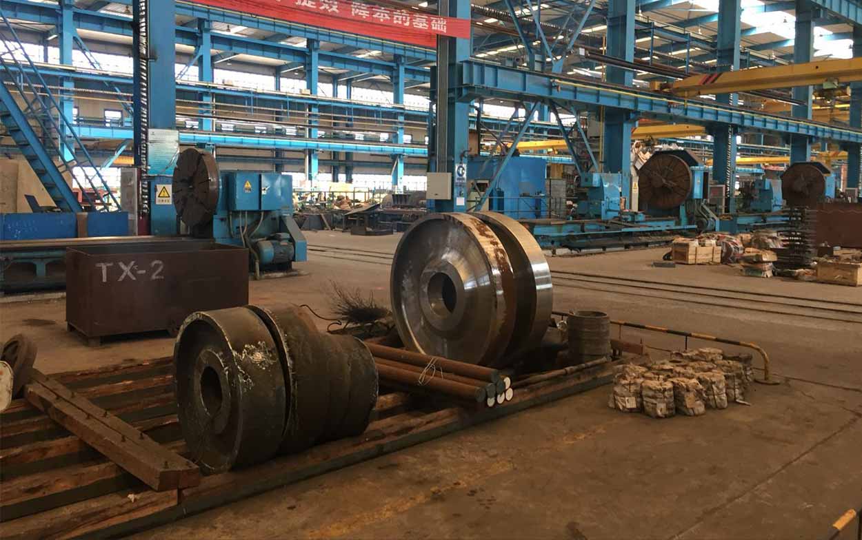 steel rolling mill factory
