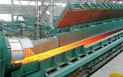 steel rolling mill