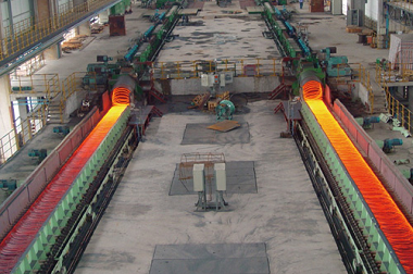 hot wire rod mill line