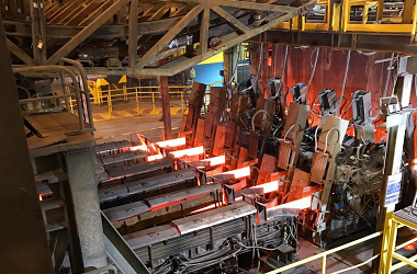 horizontal continuous casting mill