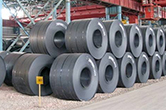 Finished products of rolling mill steel coils