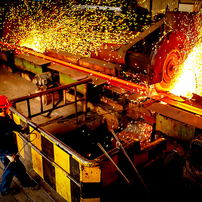 Steel-rolling-production