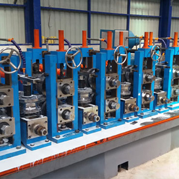 Square steel production line