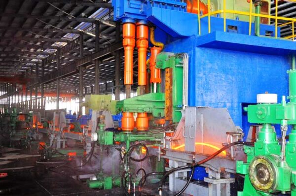 TMT rebar rolling mill line