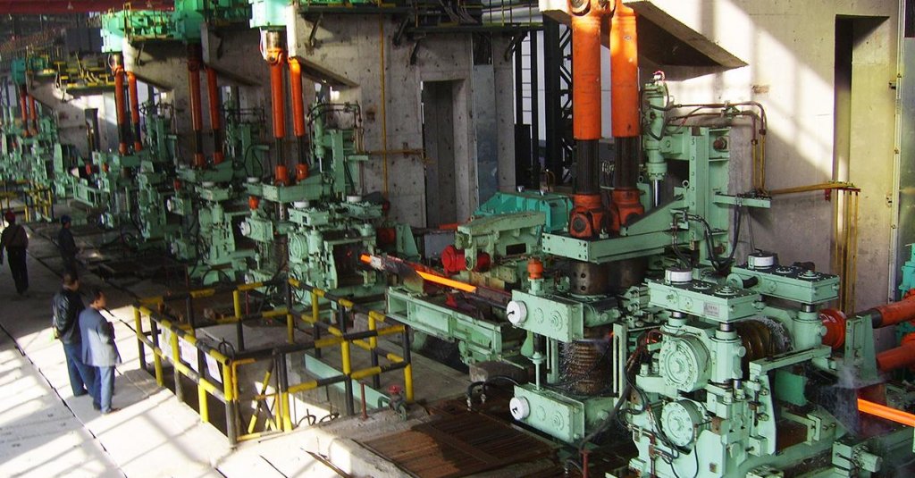 hot rolling mill machine