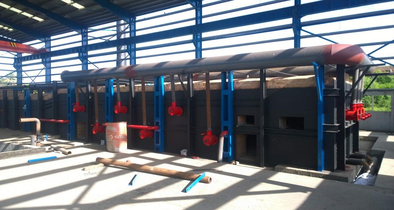 walking beam reheating furnace