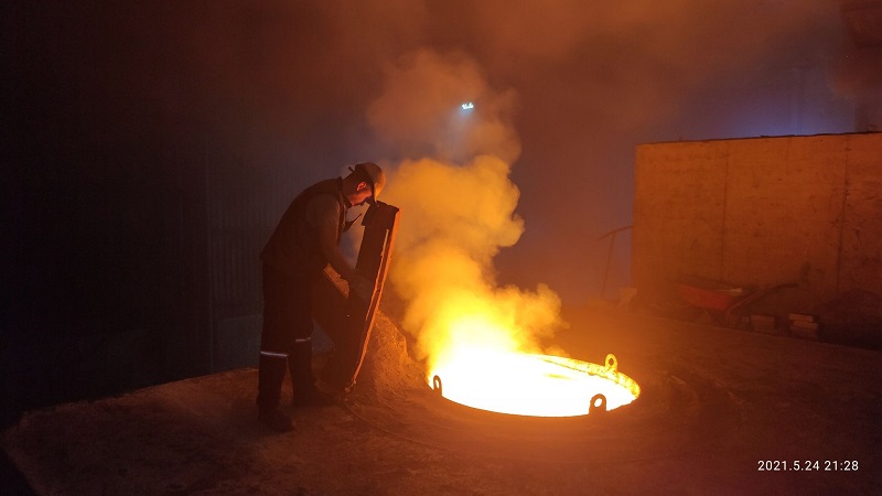 submerged arc furnace