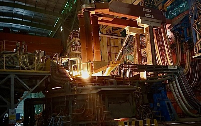 Electric arc furnace steelmaking