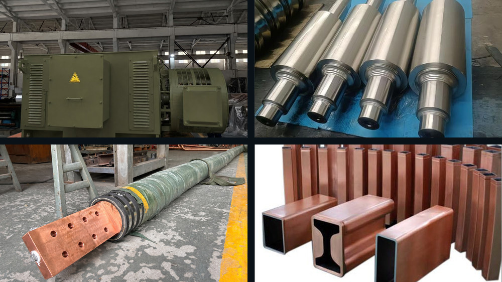 Spare parts for steel rolling and steelmaking
